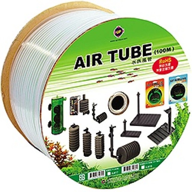 整捆打氣風管 黑色/透明/綠