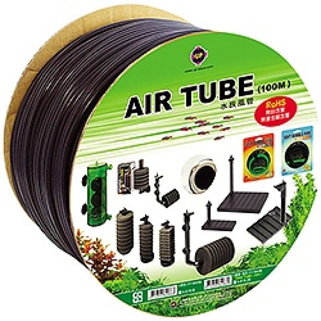 整捆打氣風管 黑色/透明/綠