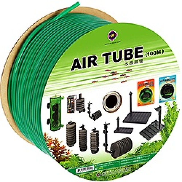 整捆打氣風管 黑色/透明/綠