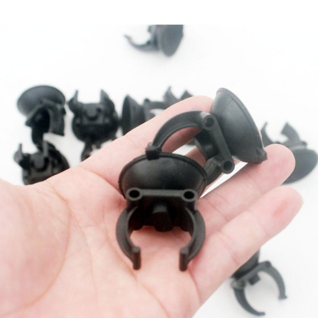 魚缸加溫棒黑色卡扣吸盤