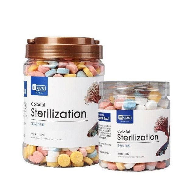 YEE水族殺菌鹽 1200g/ 525g 大包裝