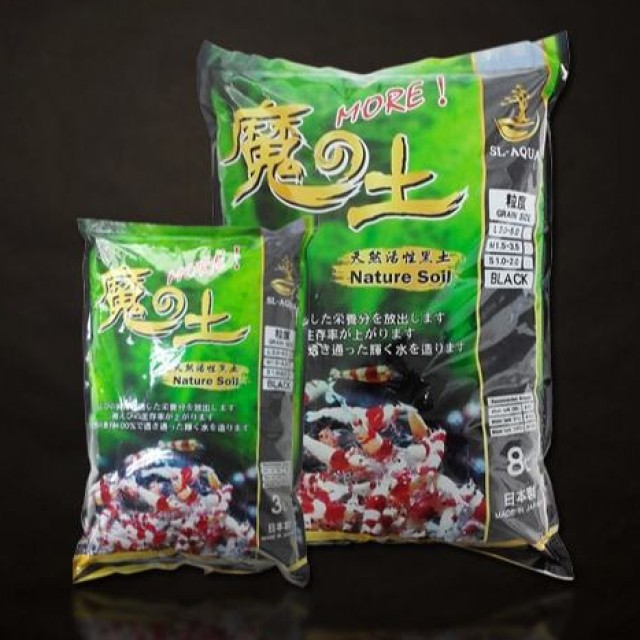 水草/水晶蝦黑土 8L 