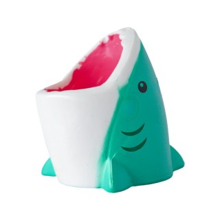 大嘴鯊鯊魚缸擺飾