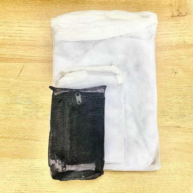 水族濾材網袋 黑/白