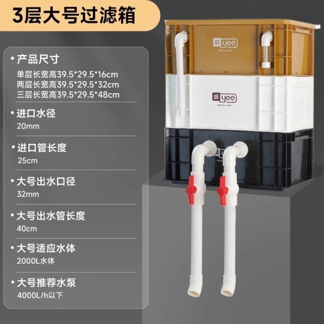 YEE 生態過濾箱  生態池/生態缸用