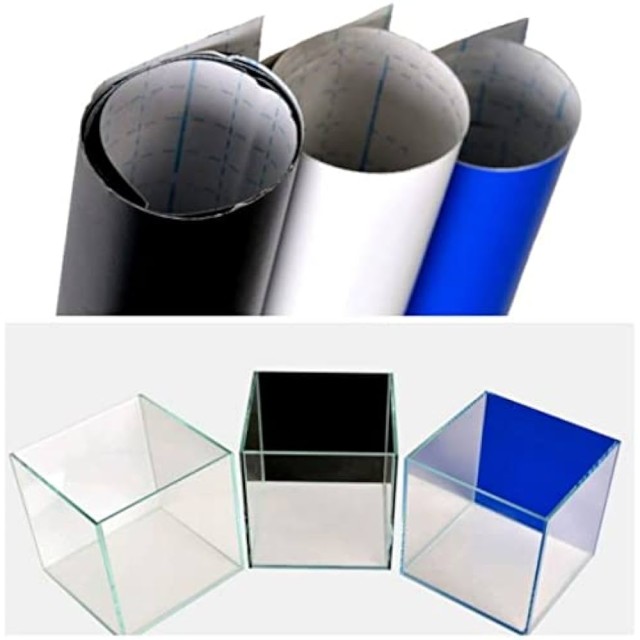 魚缸背景貼 黑/白/藍 ⬛⬜🟦 卡點西德