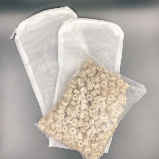 水族濾材網袋 黑/白