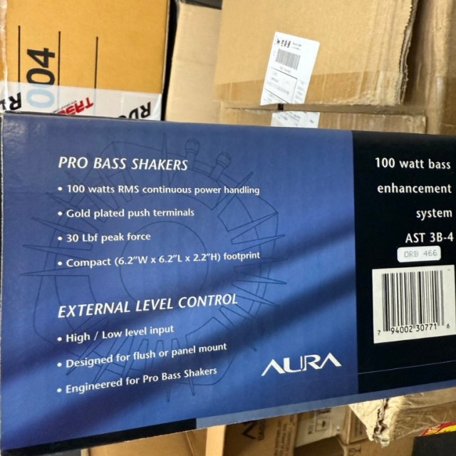 AURA低音振動器AST-3B-4 BassShaker PLUS(含擴大機) 